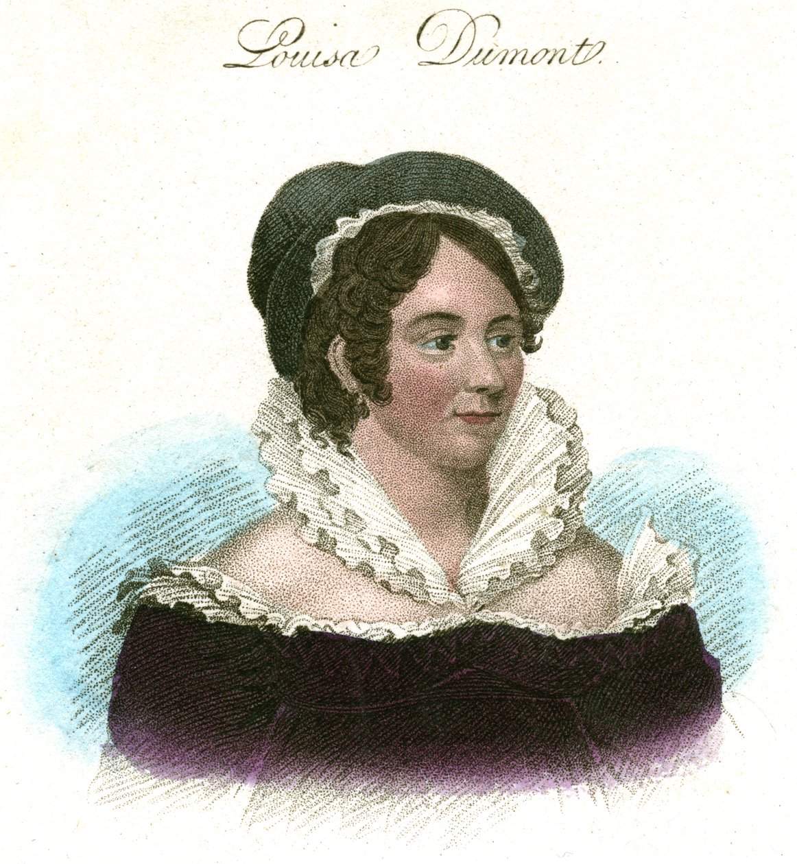 Louisa Dumont, 1825-1850 tekijältä Unbekannt