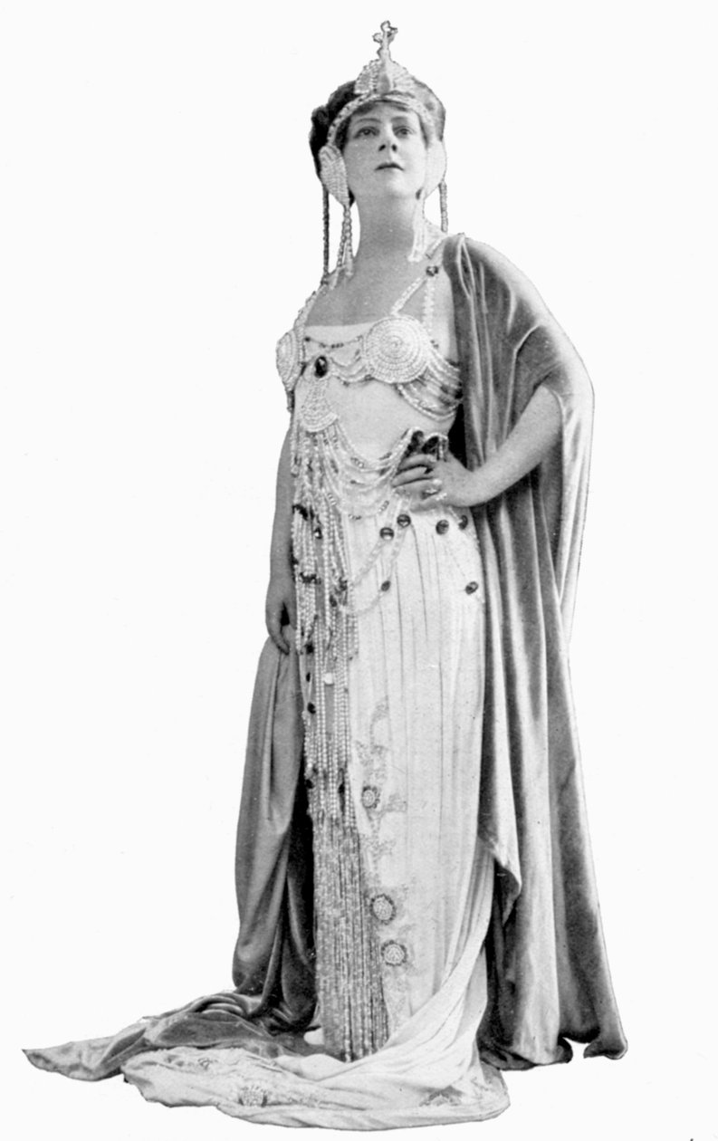 Louise Edvina 1880-1940, kanadalainen sopraano, c1911 tekijältä Unbekannt