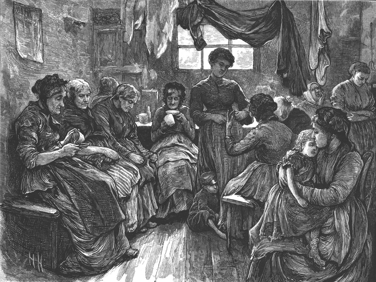 Low Lodging House, St. Giless, 1872 tekijältä Unbekannt