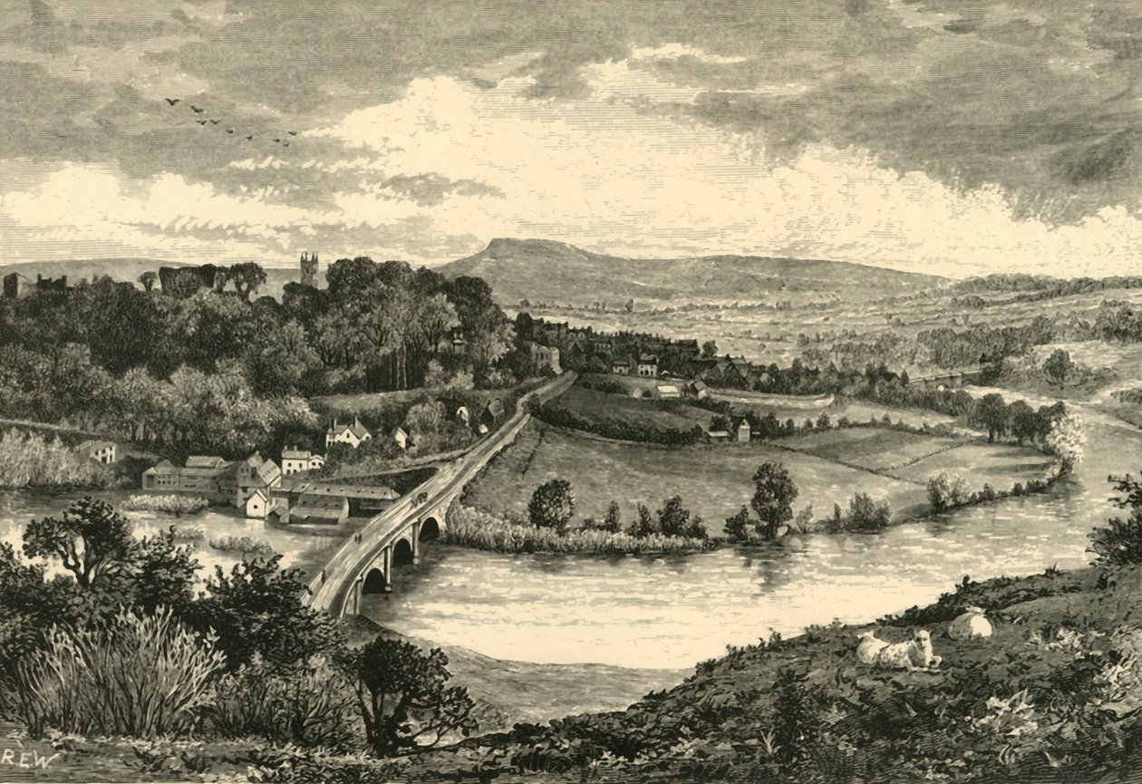 Ludlow, Whitcliffe, 1898. tekijältä Unbekannt