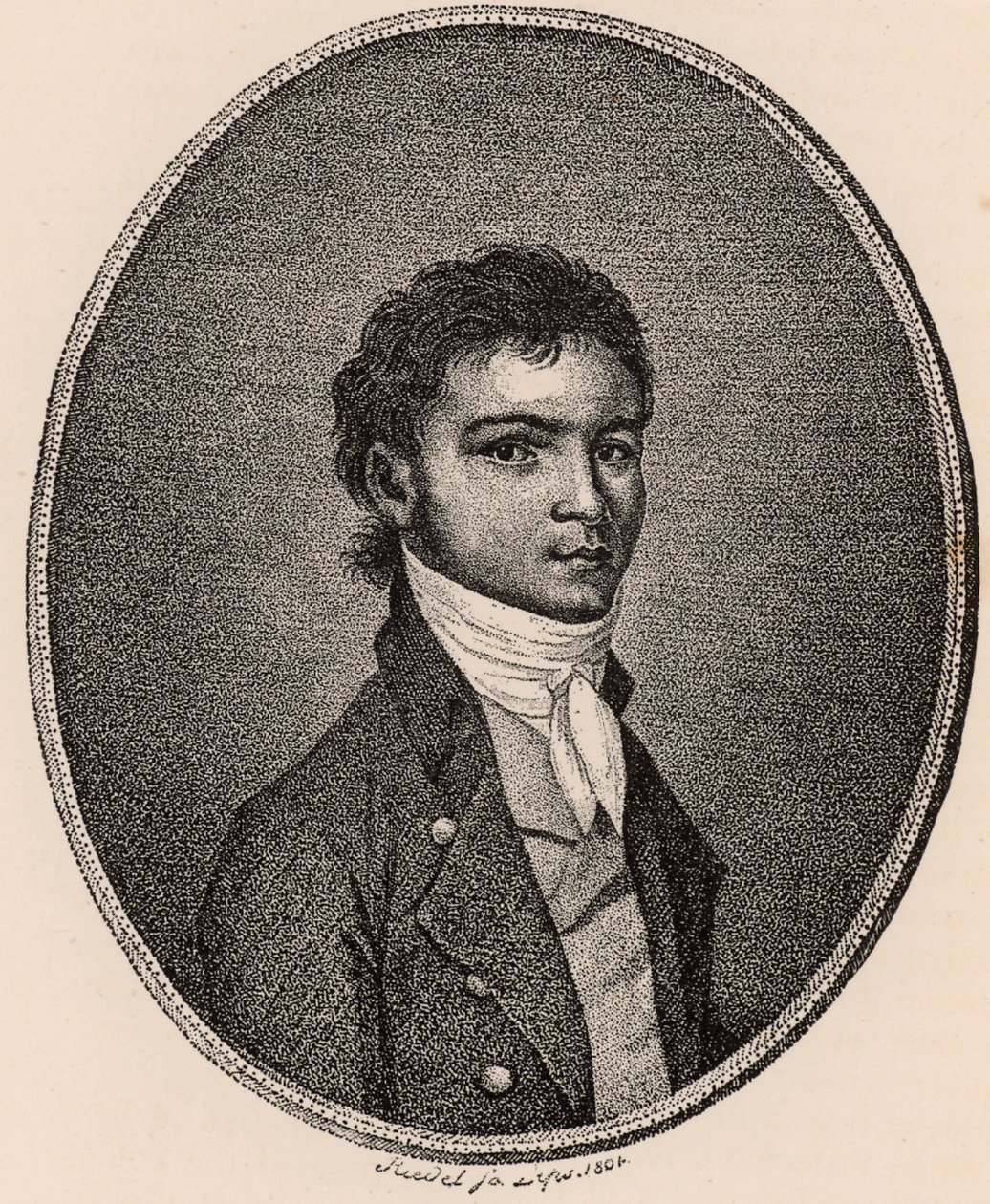 Ludwig van Beethoven 1770-1827, 1790-luku tekijältä Unbekannt