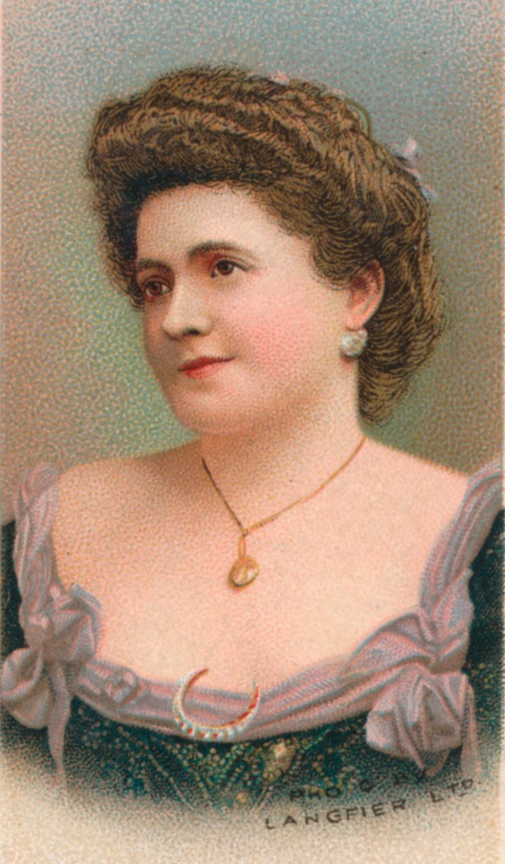 Luisa Tetrazzini 1871-1940, italialainen koloratuurasopraano, 1911 tekijältä Unbekannt