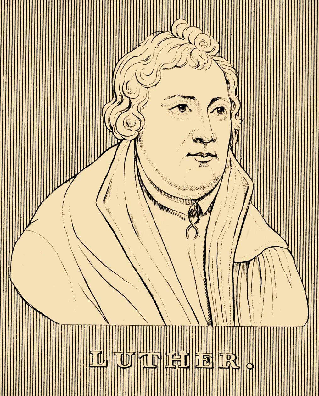 Luther, 1483-1546, 1830. tekijältä Unbekannt