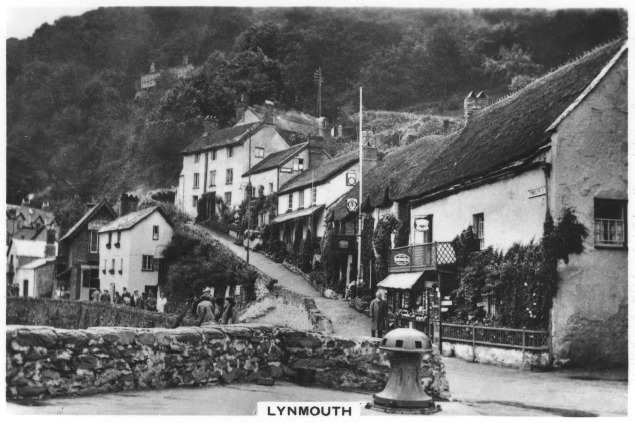 Lynmouth, Devon, Englanti, 1936 tekijältä Unbekannt