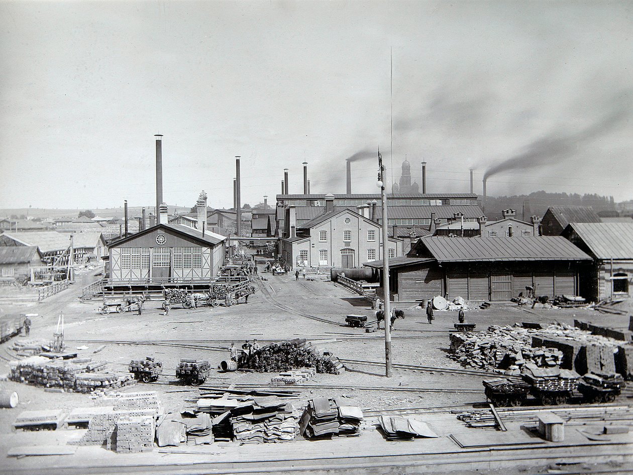 Lysvan rautavalimo, Venäjä, 1900-luku tekijältä Unbekannt