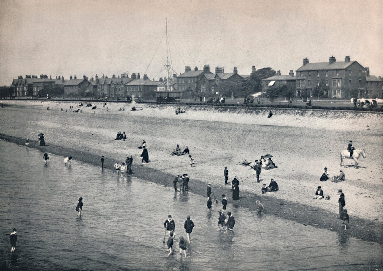 Lytham - Laiturilta, 1895 tekijältä Unbekannt