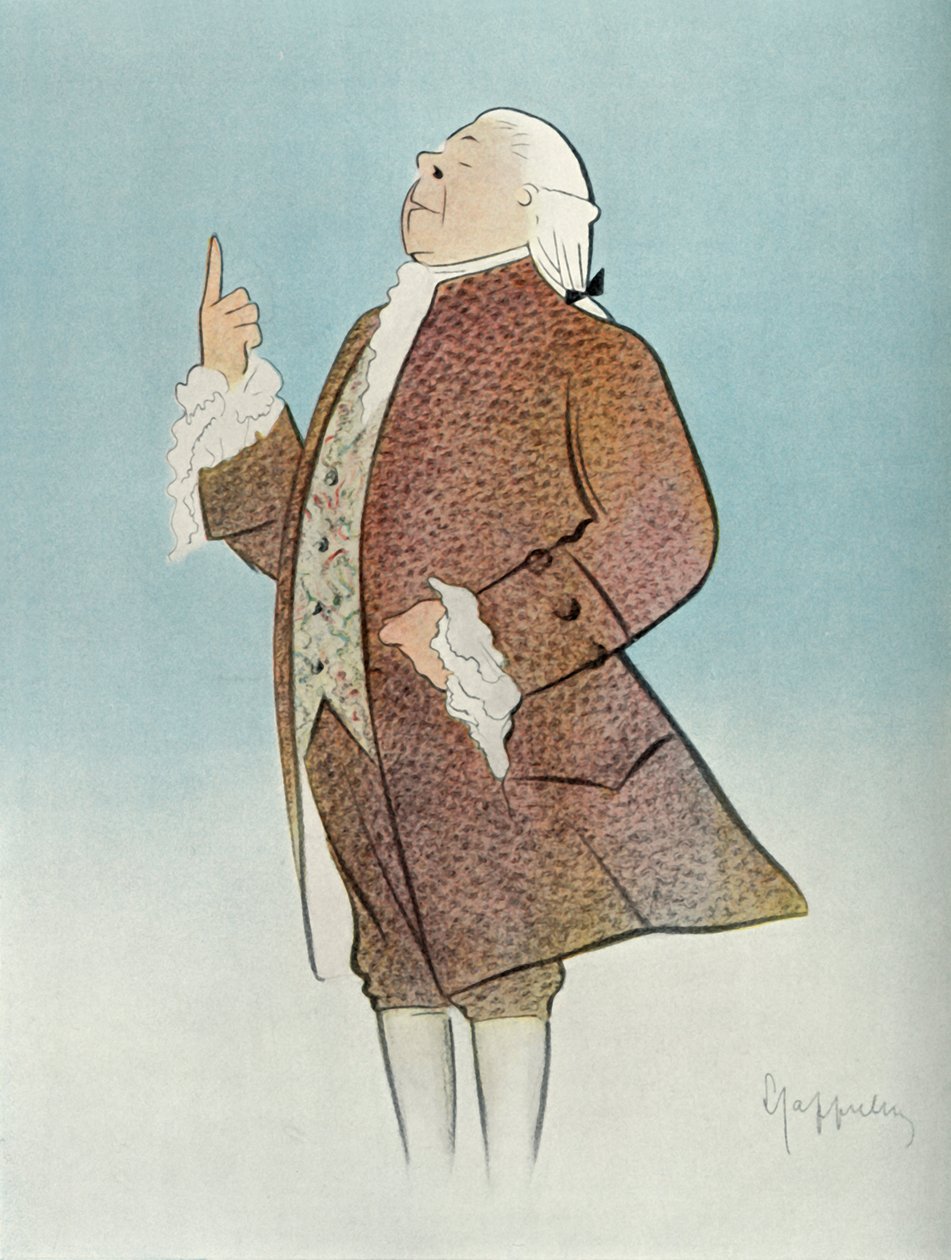 Mr. Coquelin Aine - Saint-Pharin rooli. Montansier, 1904. tekijältä Unbekannt