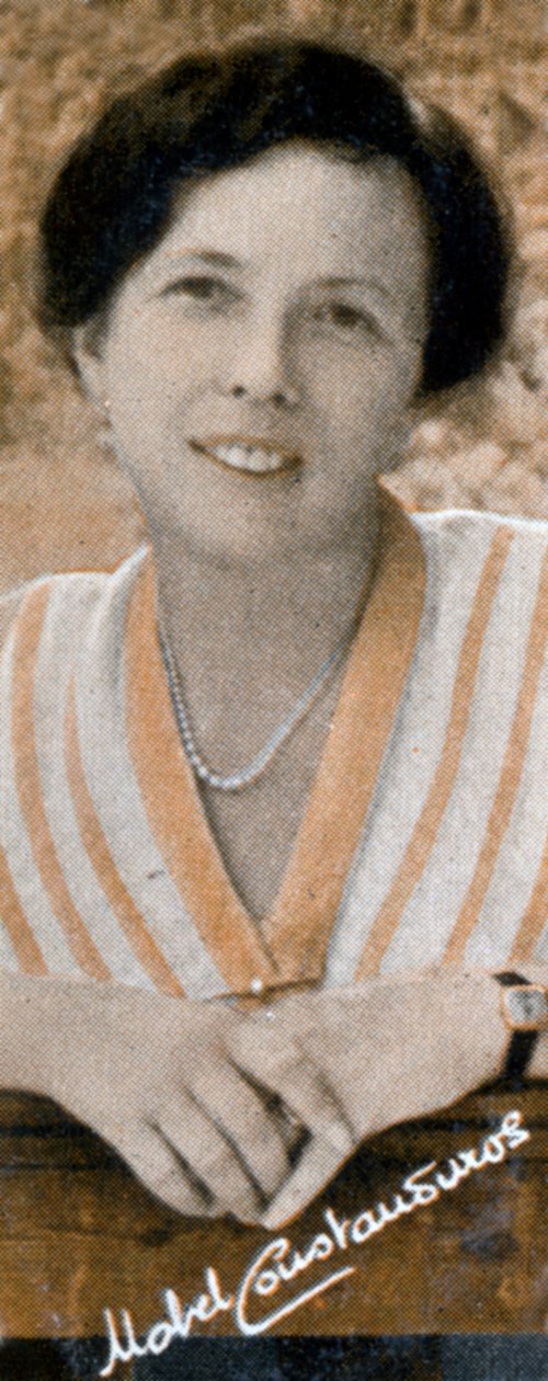 Mabel Constanduros 1880-1957, syntymänimi Mabel Tilling, englantilainen näyttelijä ja käsikirjoittaja, 1935 tekijältä Unbekannt