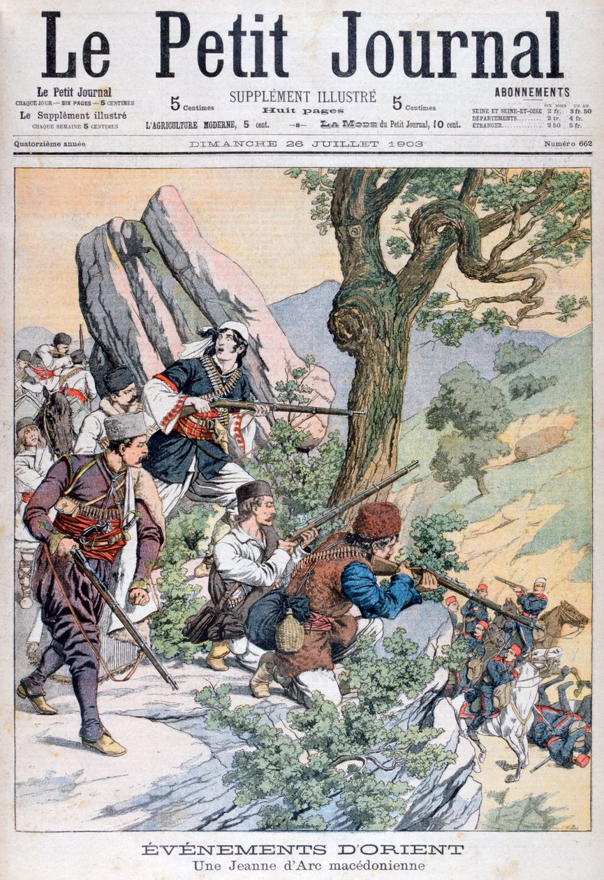 Makedonian kapina, 1903 tekijältä Unbekannt