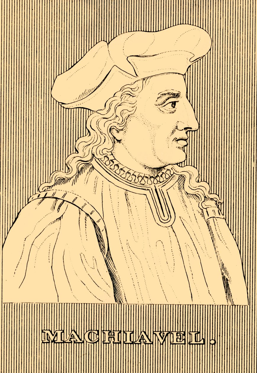 Machiavelli, 1469-1527, 1830. tekijältä Unbekannt