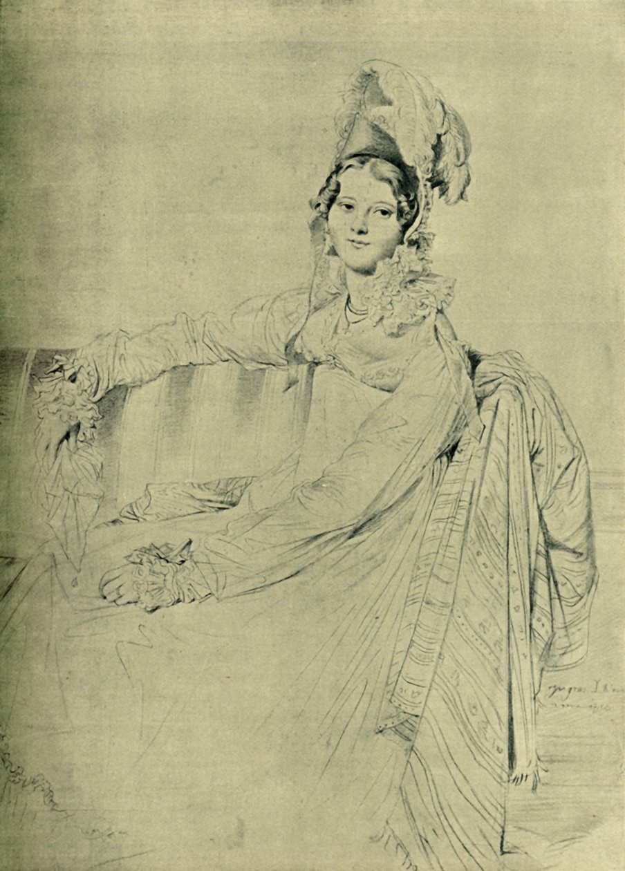 Madame Destouches, 1816, 1903. tekijältä Unbekannt