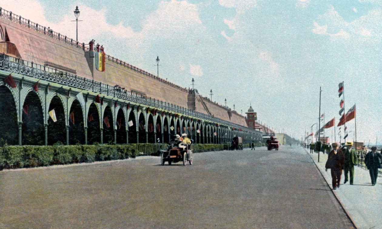 Madeira Roadin moottorirata, Brighton, East Sussex, 1900-c1920-luku tekijältä Unbekannt