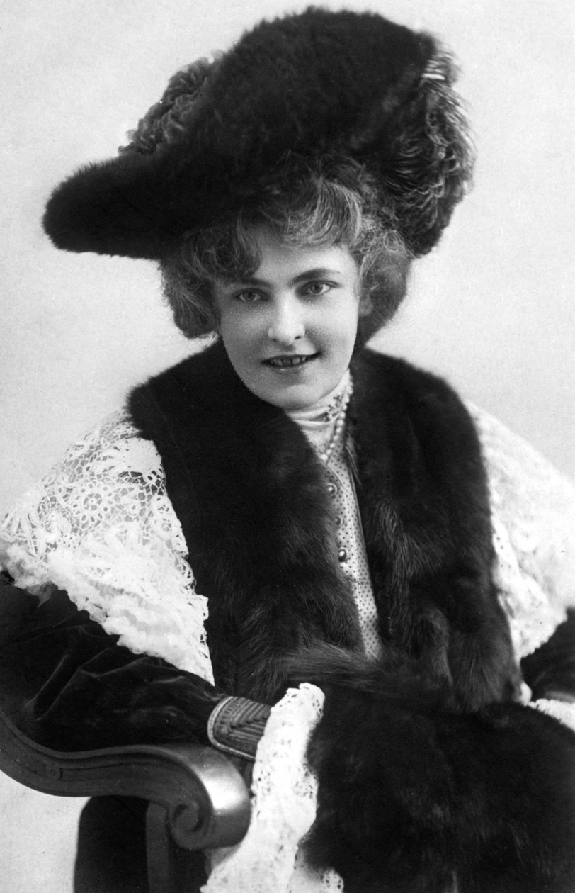 Madge Lessing 1866-1932, saksalainen näyttelijä, 1900-luku tekijältä Unbekannt