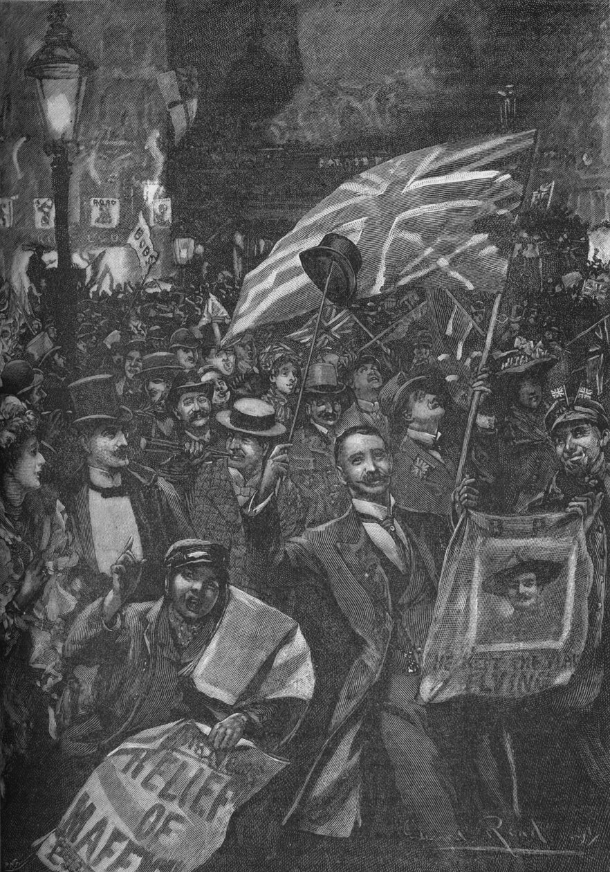 Mafeking-ilta Lontoossa, 1900 1906. tekijältä Unbekannt