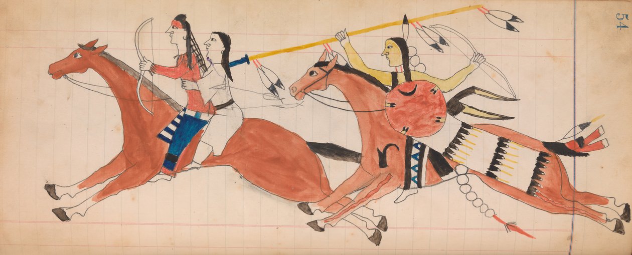 Maffet Ledger: Piirustus, n. 1874-81. tekijältä Unbekannt