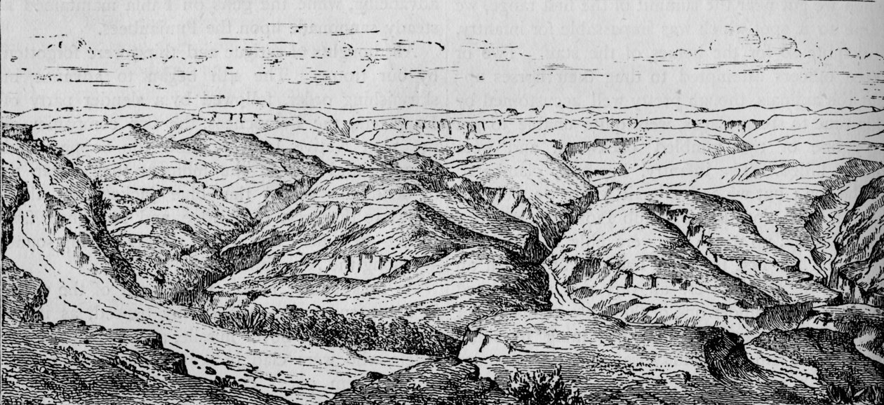 Magdala ja Bashilon laakso, c1880 tekijältä Unbekannt