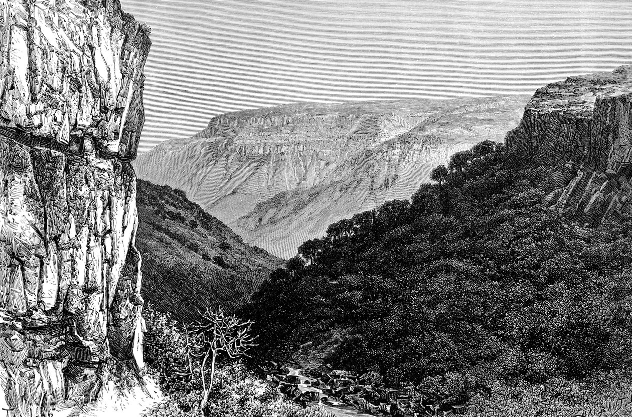 Mahabaleshwar, Maharashtra, Intia, 1895 tekijältä Unbekannt