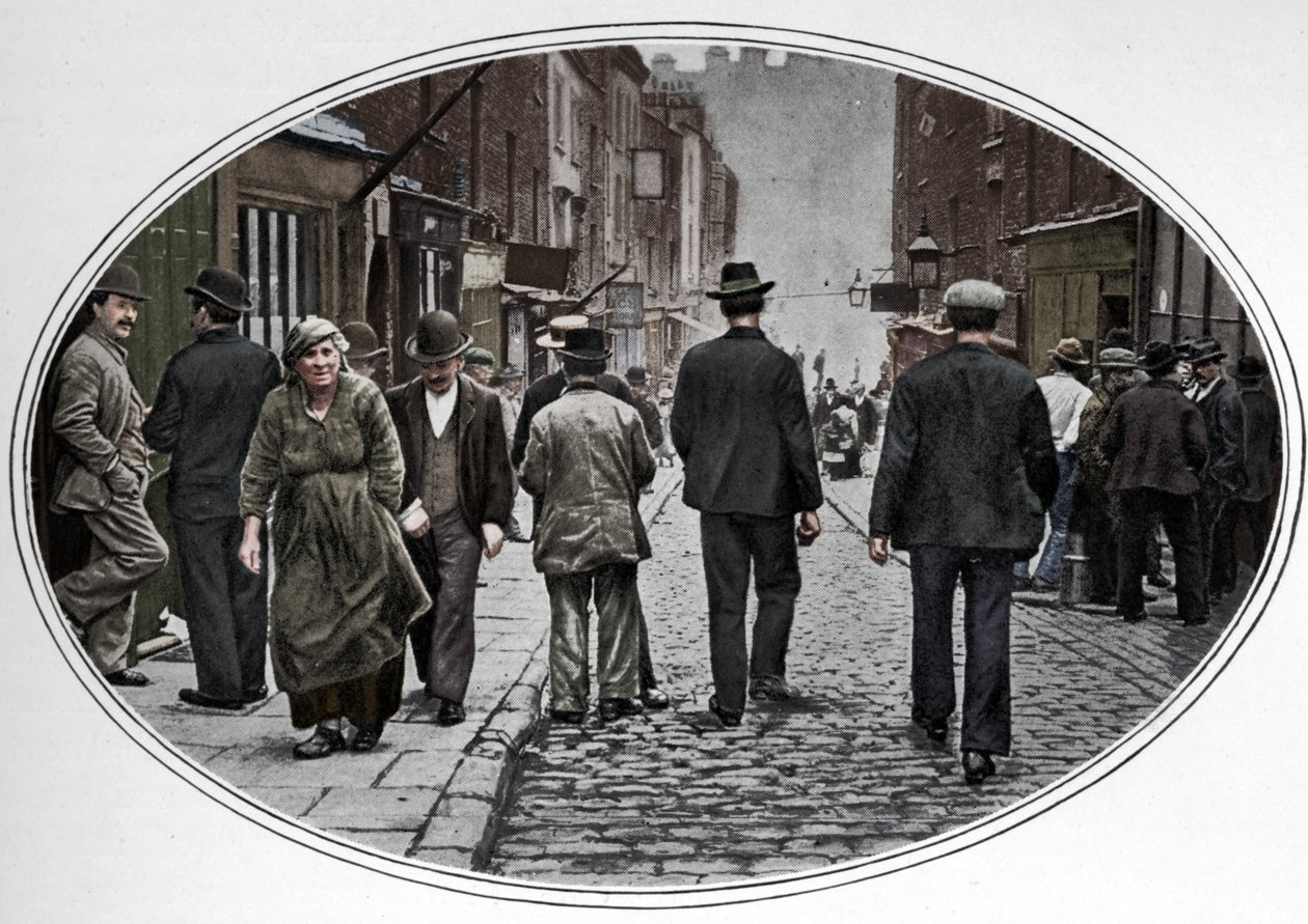 Italian yhteisön pääkatu, Clerkenwell, Lontoo, c1900 1901 tekijältä Unbekannt