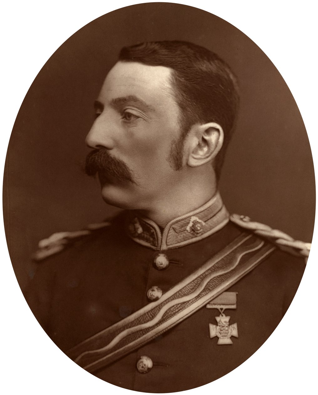 Majuri John Rouse Merriott Chard, VC, 1881 tekijältä Unbekannt