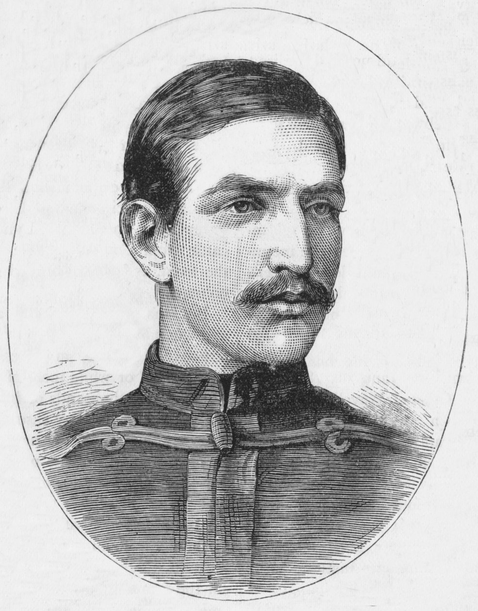 Majuri W. M. Laurence, 1880 tekijältä Unbekannt