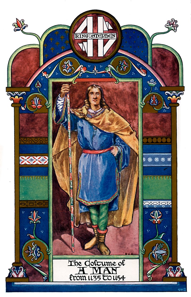 Paha puku, 1135-1154, 1904 tekijältä Unbekannt
