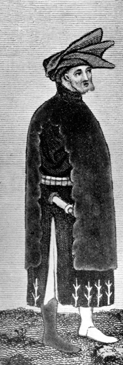 Miesten mekko, 1300-luvun loppu, 1910 tekijältä Unbekannt
