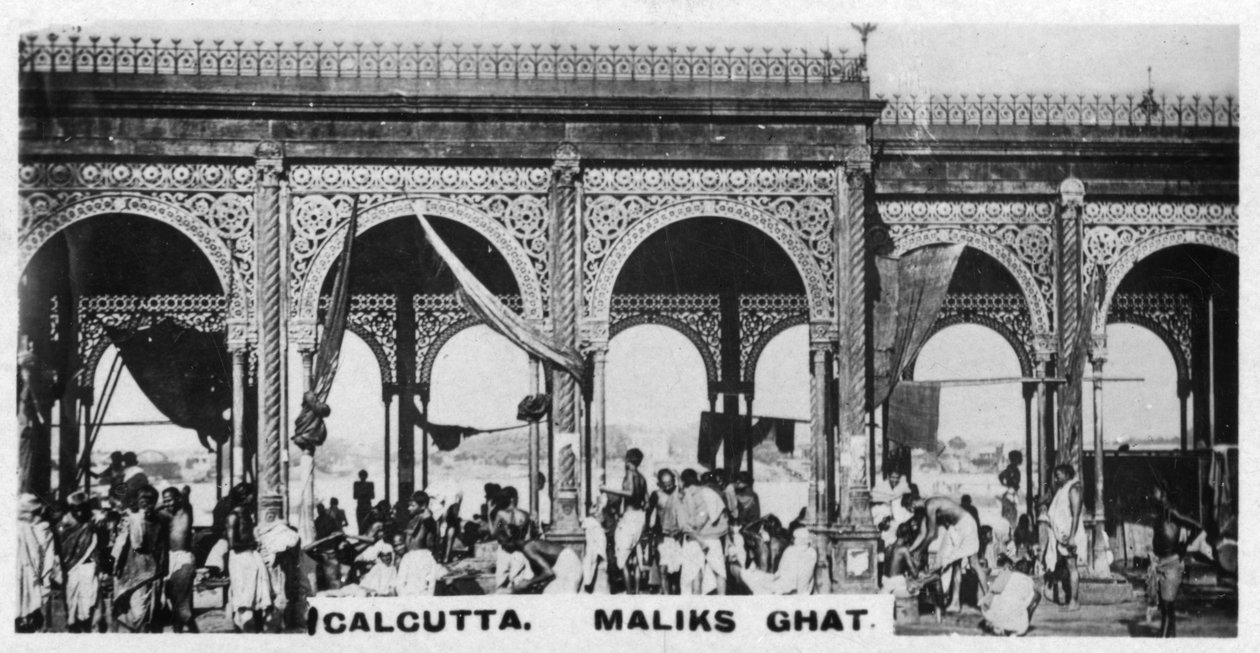 Maliks Ghat, Kalkutta, Intia, vuodelta 1925 tekijältä Unbekannt