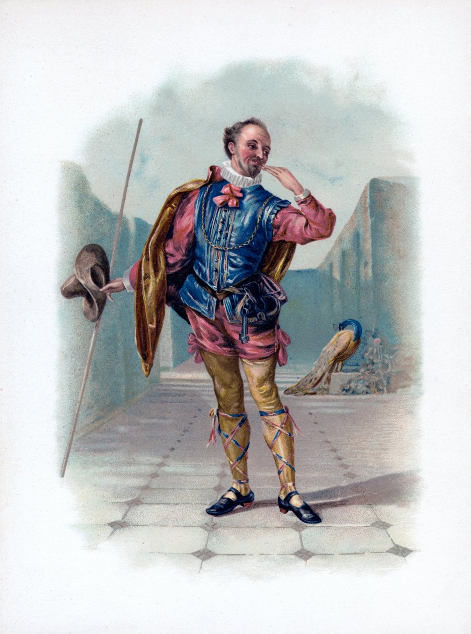 Malvolio, 1891 tekijältä Unbekannt