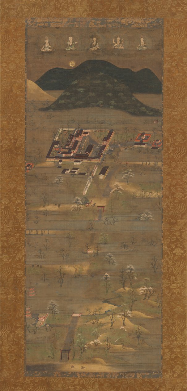 Mandala of Kasuga Shrine, 1300-luvun alku. tekijältä Unbekannt