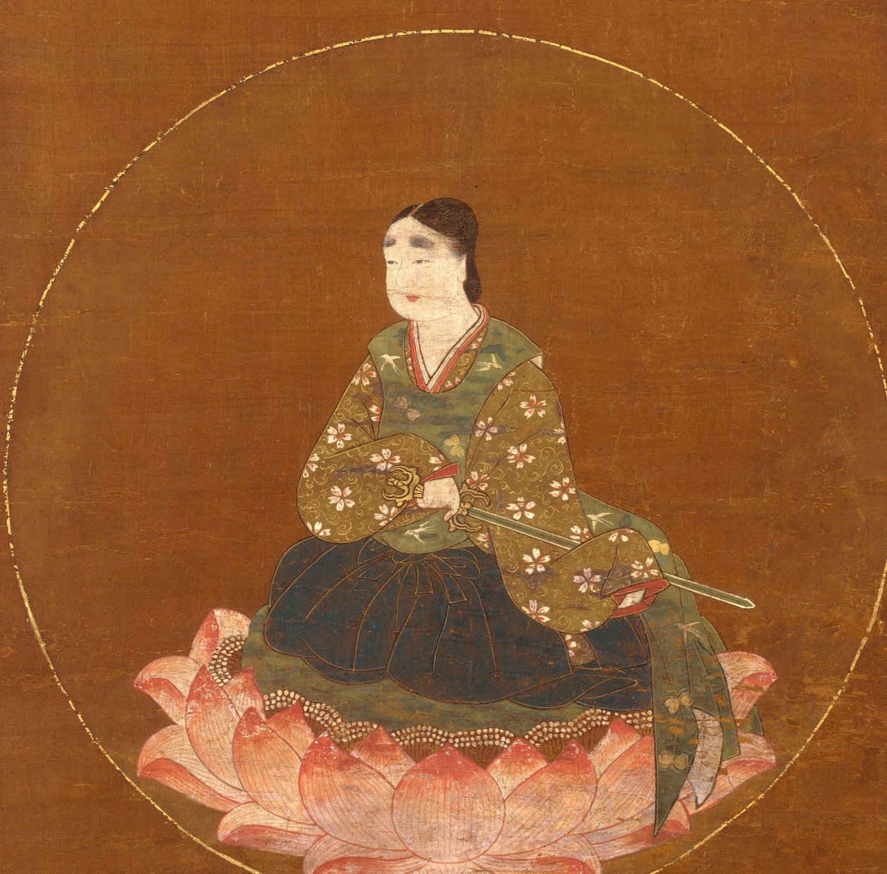 Man of Wakamiya of Kasuga Sh Rine Kasuga Wakamiya Mandala, lentoliikenteen 14. linja ry. tekijältä Unbekannt