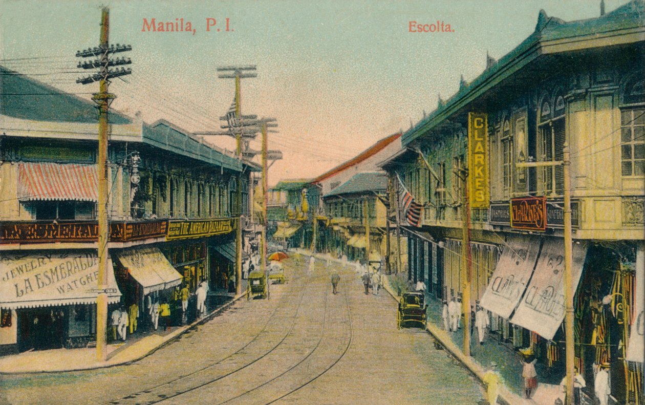 Manila, P.I. Kuuntele, c1912 tekijältä Unbekannt
