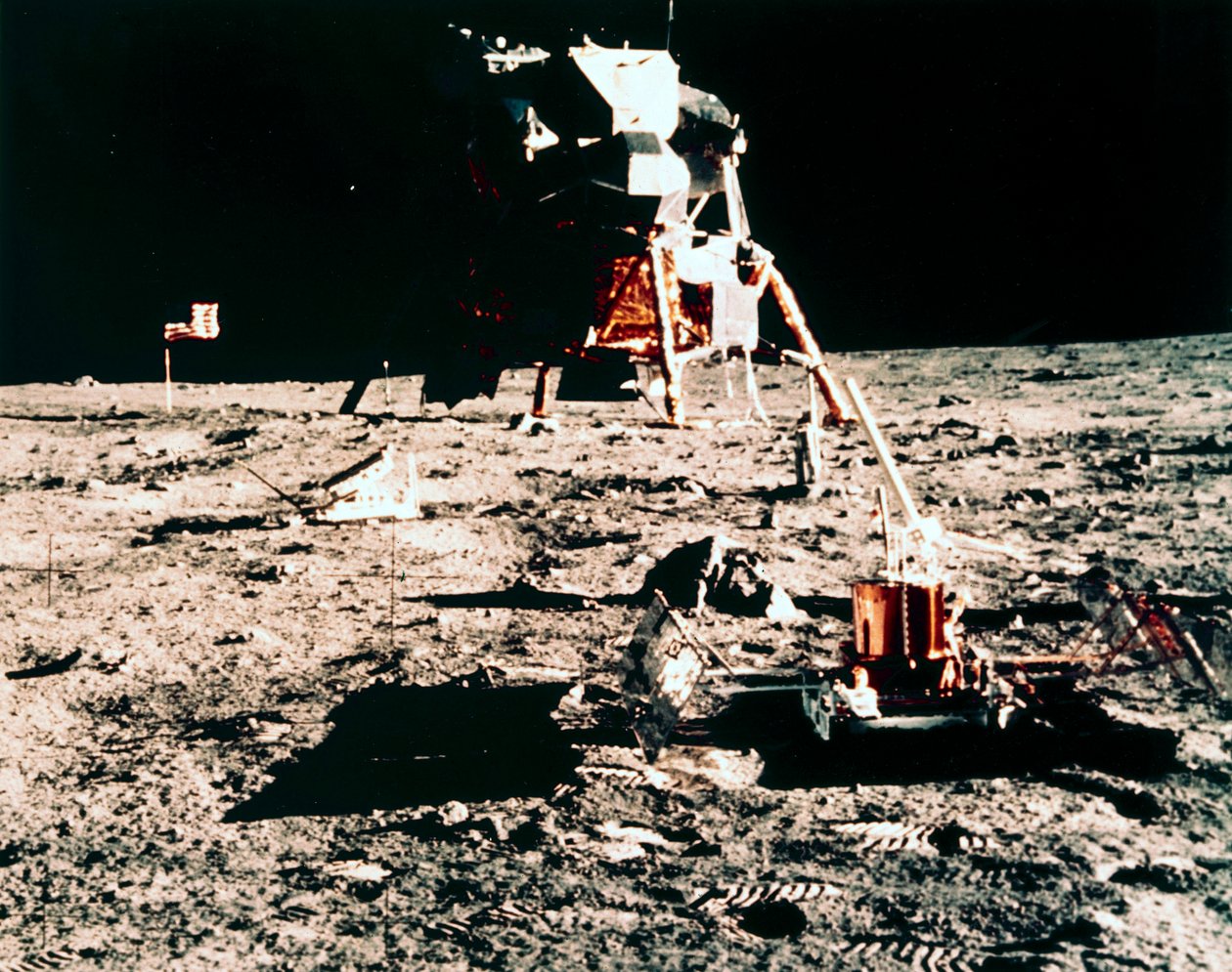 Miehitetty avaruuslento, USA, Apollo 11 Apollo 11 Kuukokeet tekijältä Unbekannt