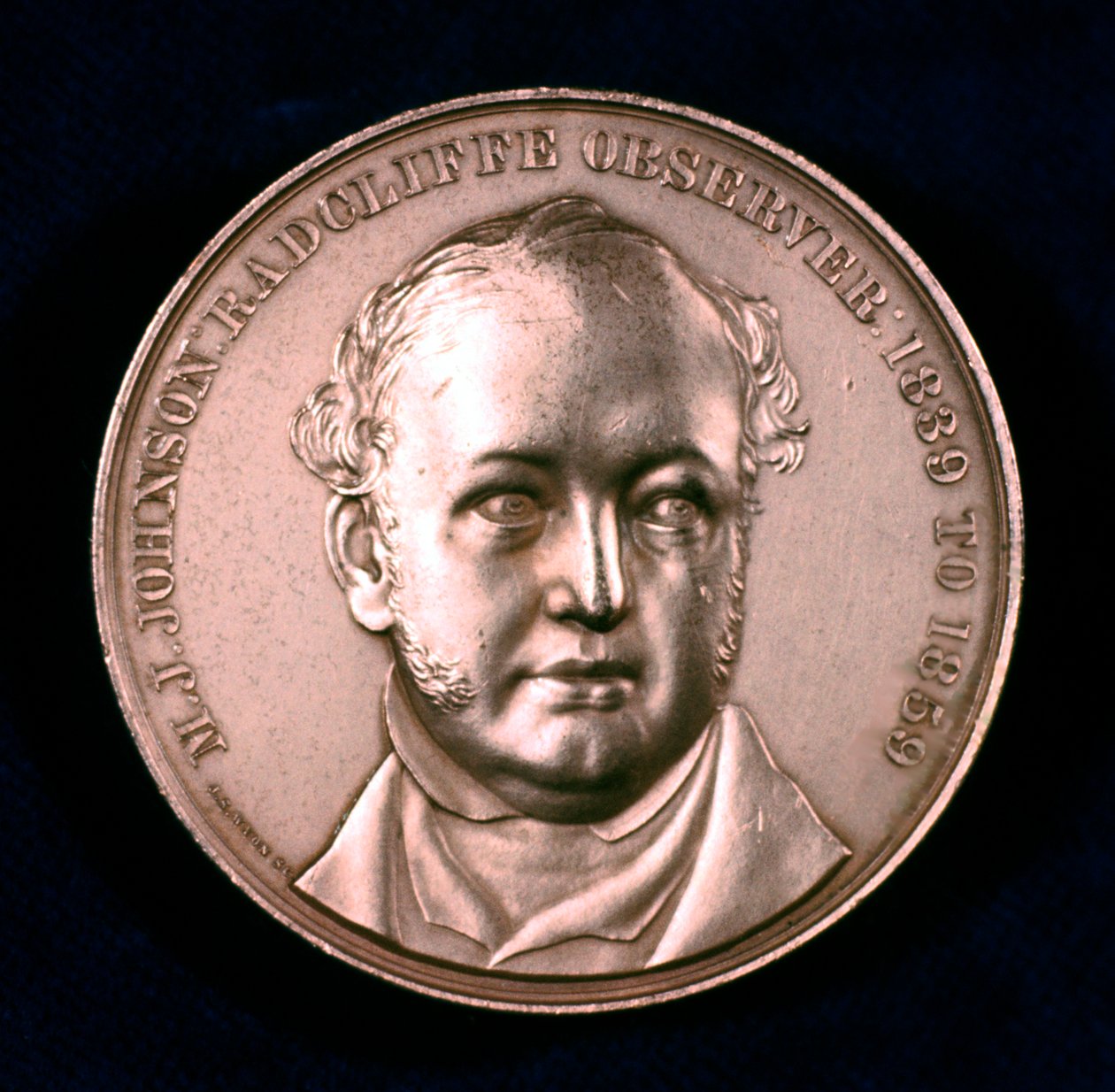 Manuel John Johnson, englantilainen tähtitieteilijä, 1862 tekijältä Unbekannt
