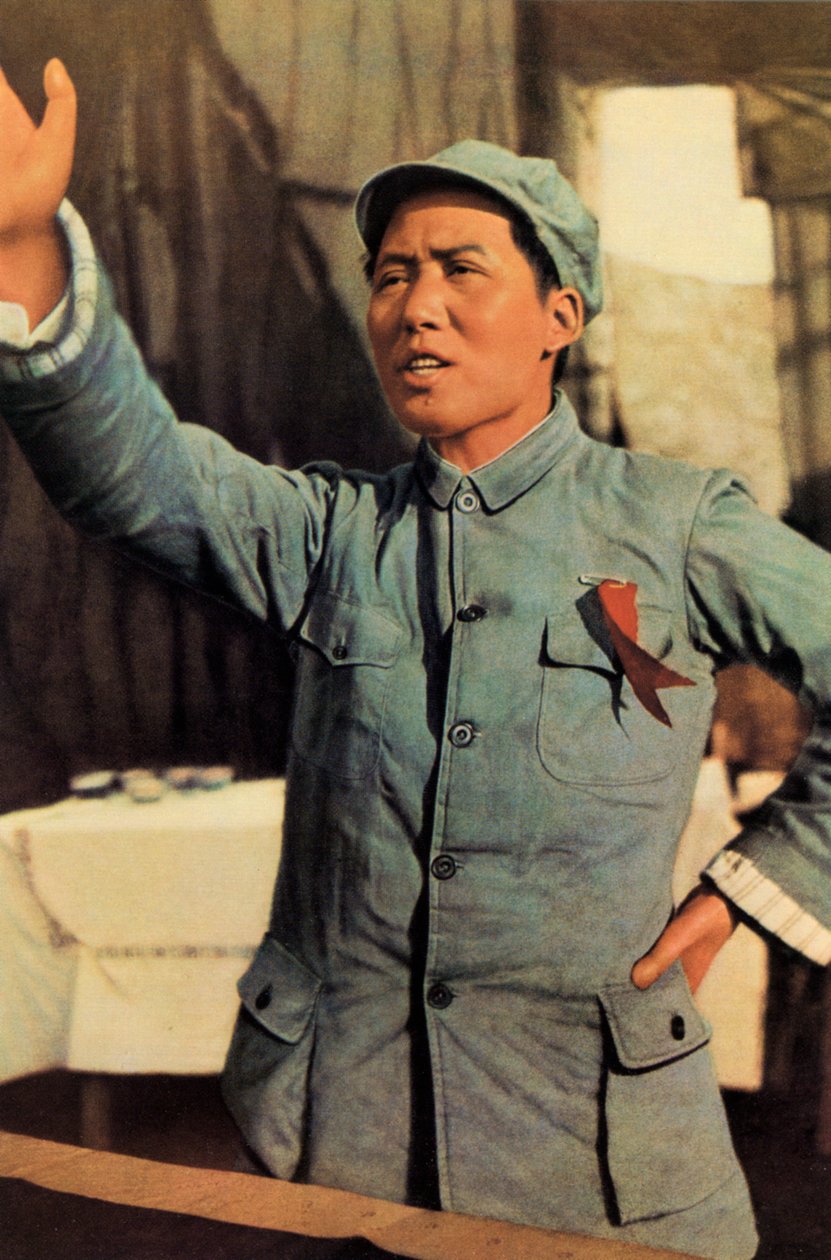 Mao Zedong, Kiinan kommunistinen vallankumouksellinen ja johtaja, 1920-c1940 tekijältä Unbekannt