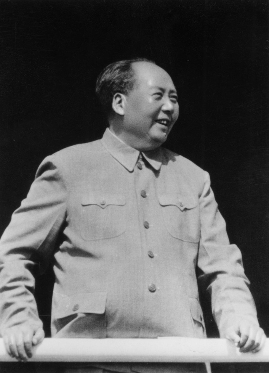 Mao Zedong, Kiinan kommunistinen vallankumouksellinen ja johtaja, 1950-c1960 tekijältä Unbekannt