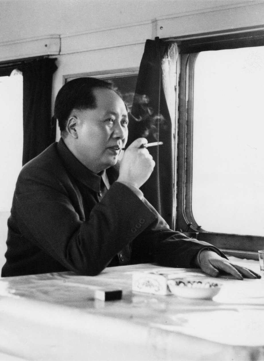 Mao Zedong, Kiinan kommunistinen vallankumouksellinen ja johtaja, 1950-luku tekijältä Unbekannt