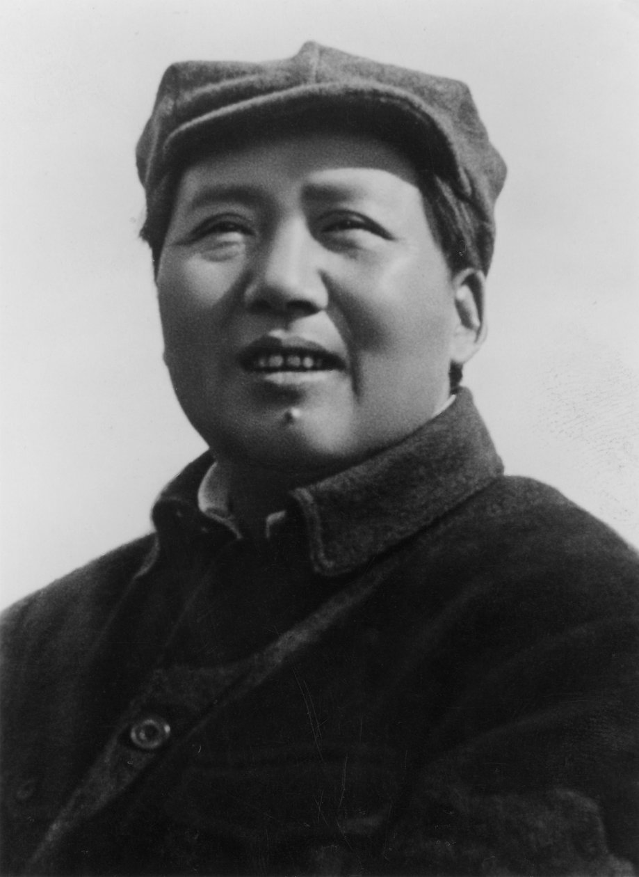 Mao Zedong, Kiinan kommunistinen vallankumouksellinen ja johtaja, 1950-luku tekijältä Unbekannt