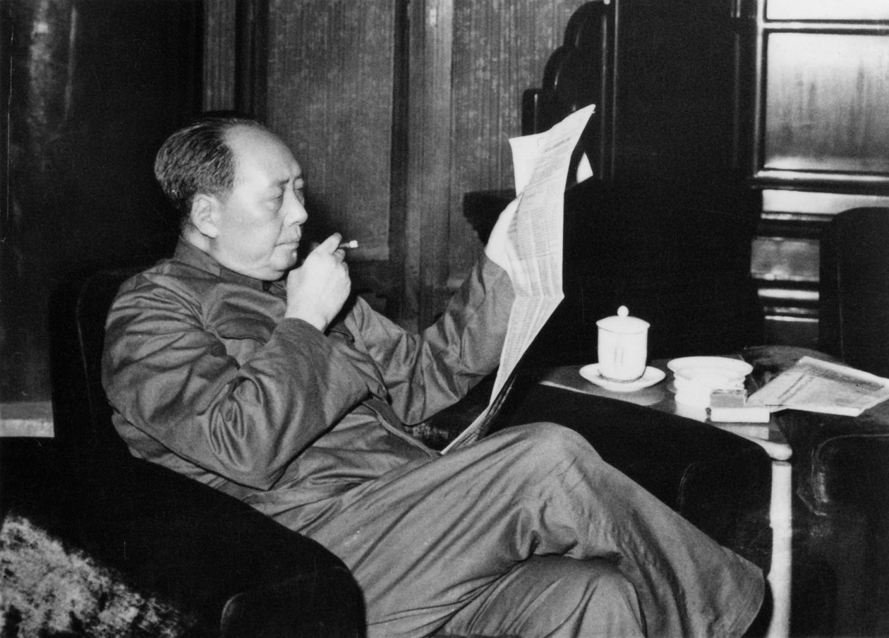 Mao Zedong, Kiinan kommunistinen vallankumouksellinen ja johtaja, 1960-luku tekijältä Unbekannt