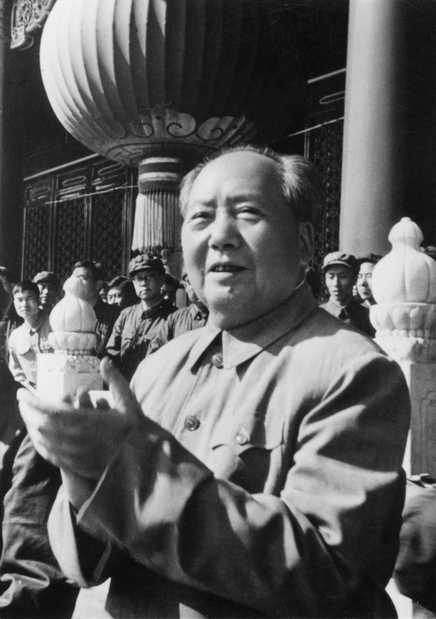 Mao Zedong, Kiinan kommunistinen vallankumouksellinen ja johtaja, 1970-luku tekijältä Unbekannt