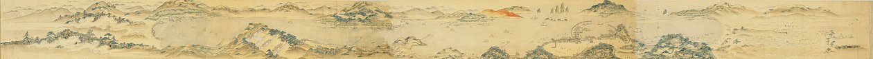 Kartta Choryang Waegwanista ja sen ympäristöstä Busanissa Joseonin aikana..., 1800-luku. tekijältä Unbekannt