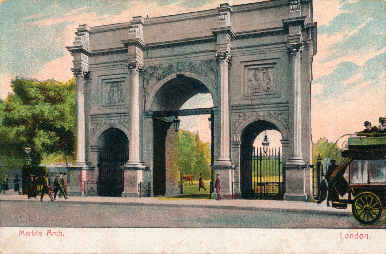 Marble Arch, Lontoo, 1906 tekijältä Unbekannt