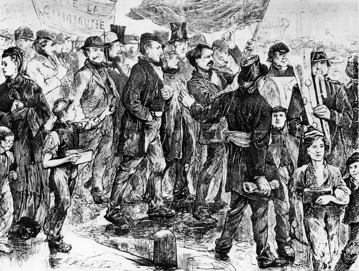 Maaliskuu Kommuunin hyväksi, Pariisin kommuuni 1871 tekijältä Unbekannt