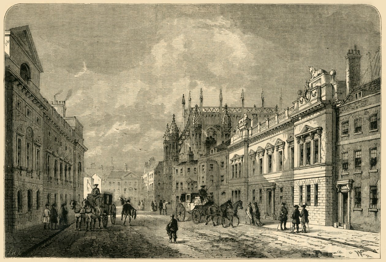 Margaret Street, Westminster, 1881. tekijältä Unbekannt