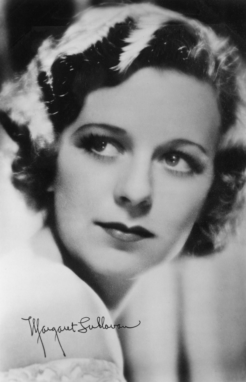 Margaret Sullavan 1909-1960, amerikkalainen näyttelijä, 1900-luku tekijältä Unbekannt