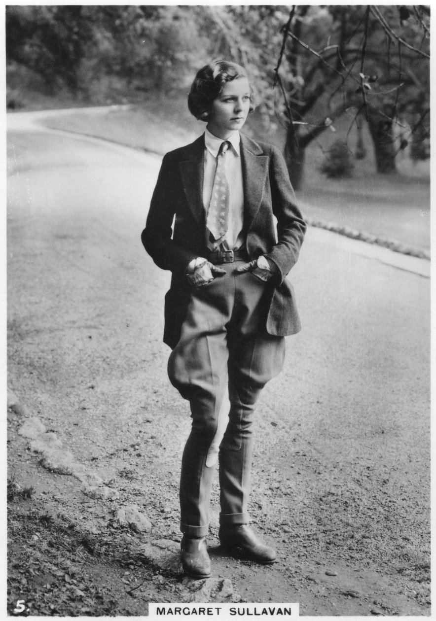 Margaret Sullavan, yhdysvaltalainen näyttämö- ja elokuvanäyttelijä, v. 1938 tekijältä Unbekannt