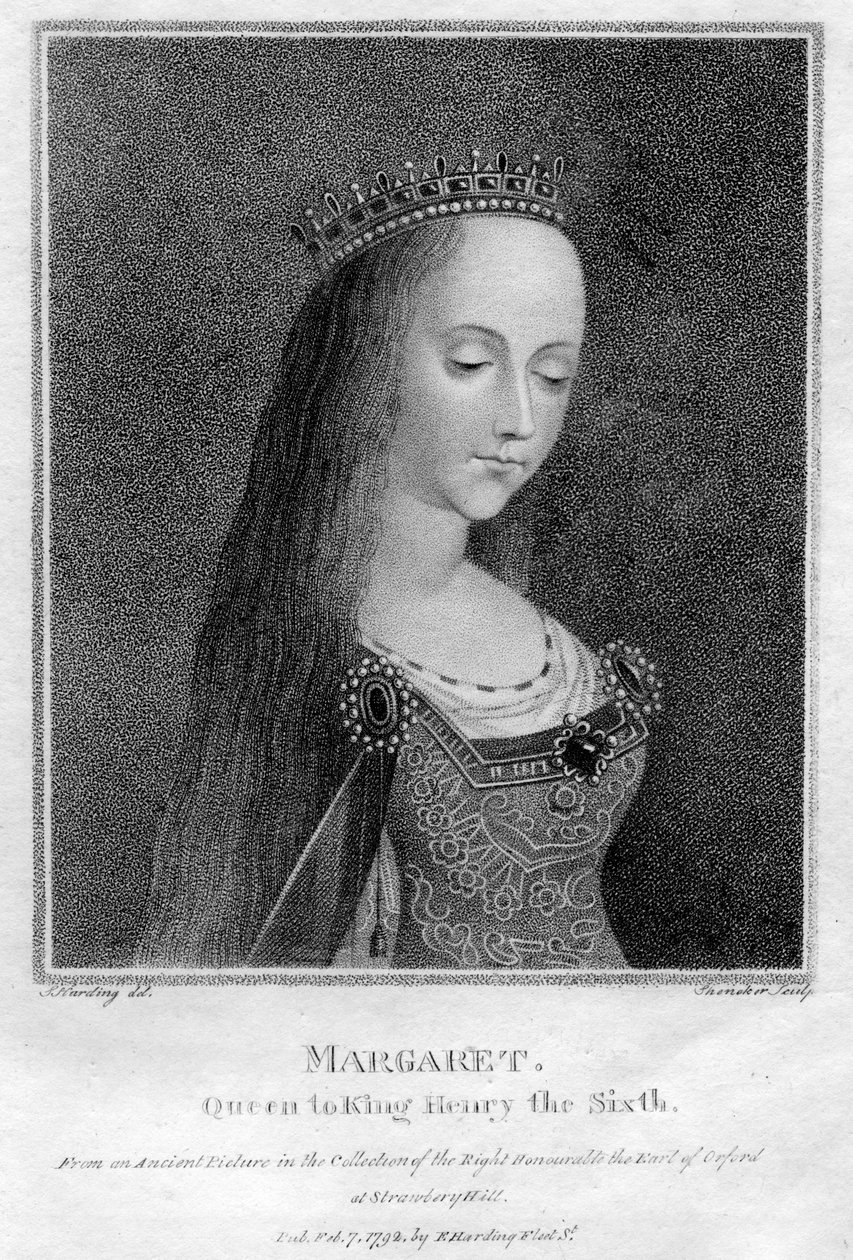 Margaret Anjou, Henrik VI:n kuningatar puoliso, 1792 tekijältä Unbekannt
