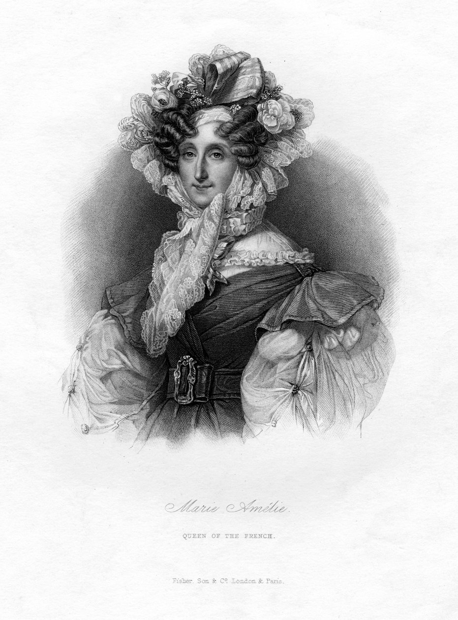 Maria Amalia Teresa kahdesta sisiliasta, 1800-luku tekijältä Unbekannt