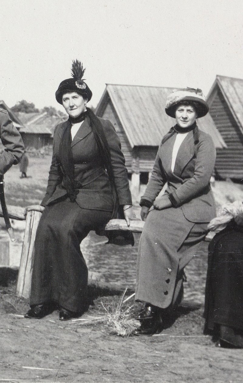 Maria Evgenyevna Golovina, Rasputinin oikean ja Julia Aleksandrovna Denin sihteeri, 1912-1913 tekijältä Unbekannt