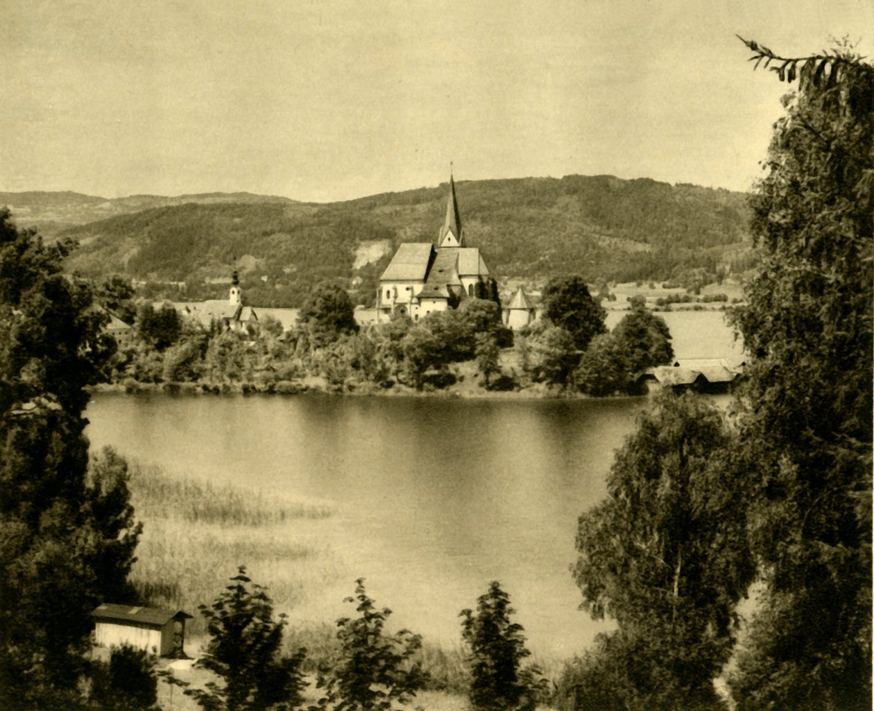 Maria Wörth, Wörthersee, Itävalta, 1935. tekijältä Unbekannt