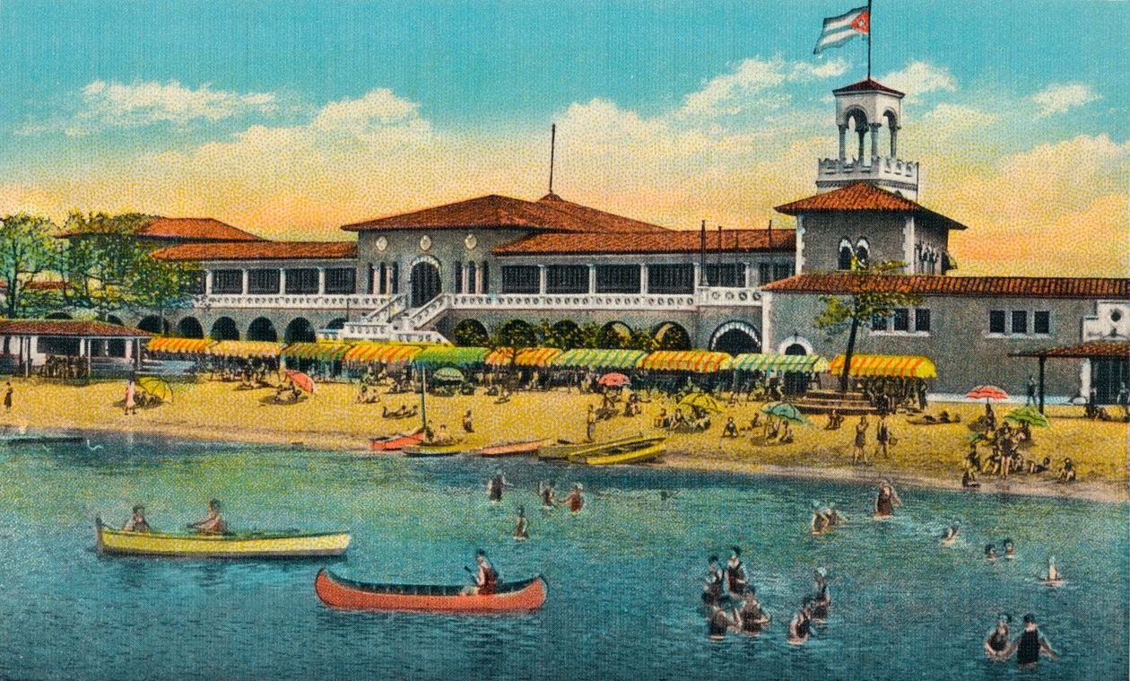 Marianao Bathing Beach, Havanna, Kuuba, vuodelta 1910 tekijältä Unbekannt